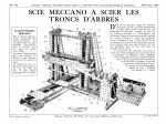 Scie à scier les troncs d'arbre