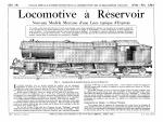 Locomotive à réservoir