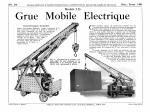 Grue mobile électrique
