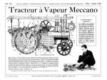 Tracteur à vapeur