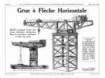 Grue à flèche horizontale